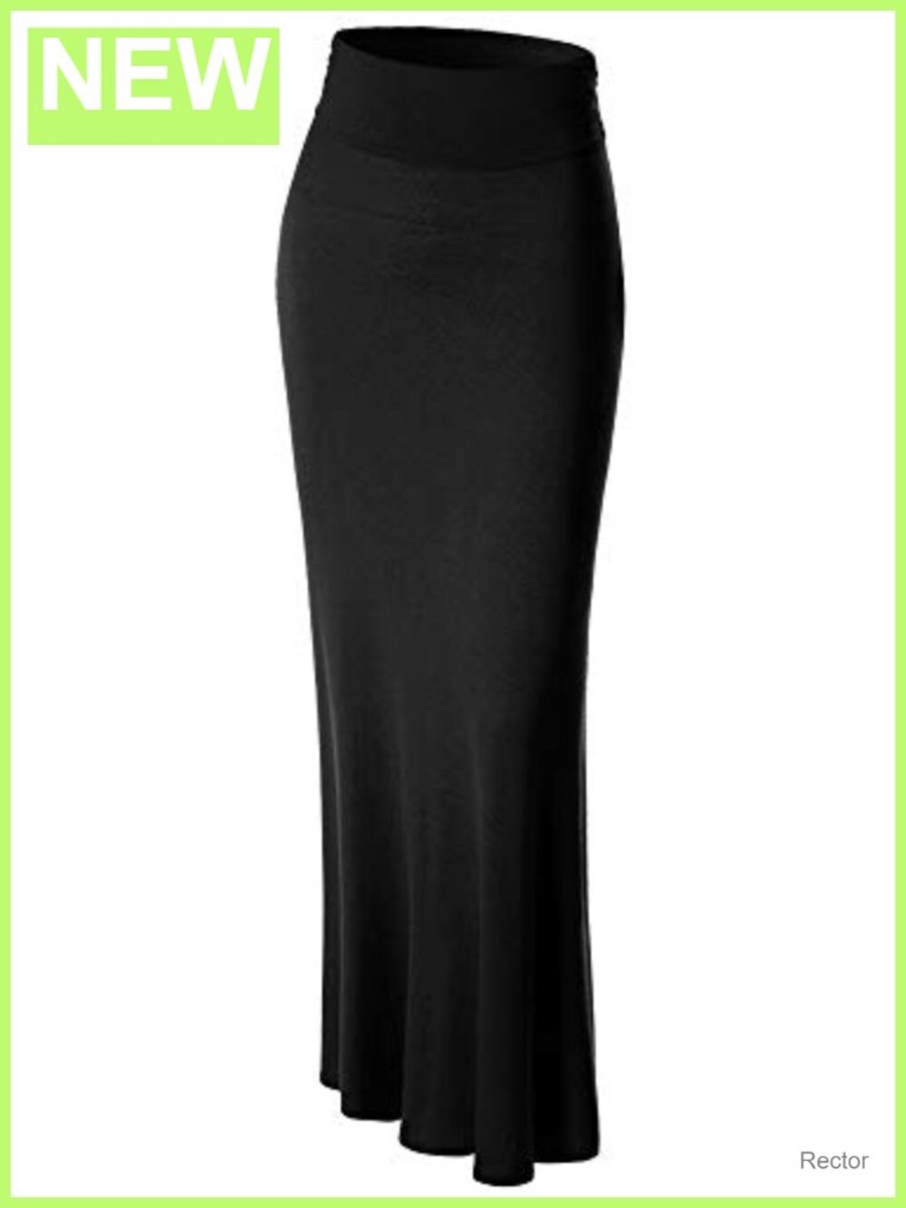 Women's Solid Basic Lightweight Floor Length Flare Long Maxi Lounge Skirt